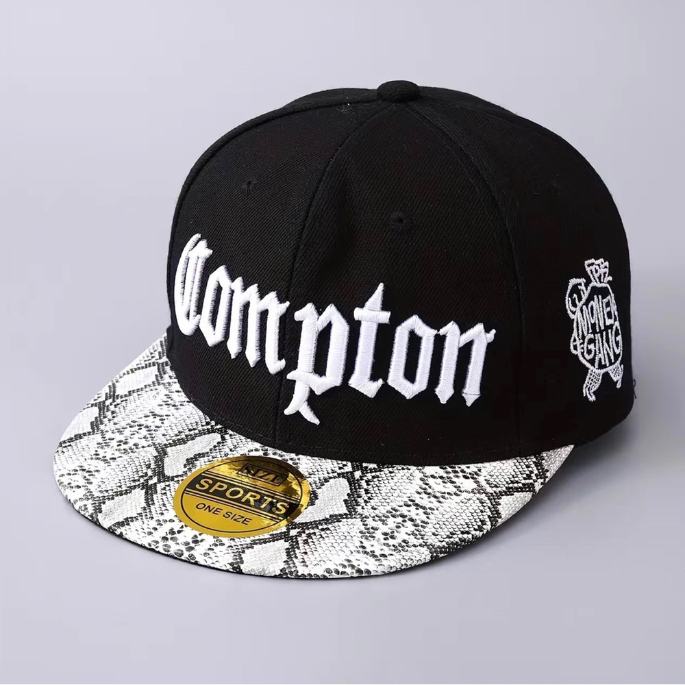 New Trendy Baseball Cap With Letters Embroidery For Men Compton Money Ga…